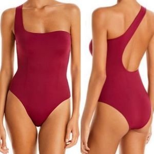 Haight Revolve Sofia Asymmetrical One Shoulder Swimsuit